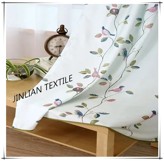 Polyester 80 Cotton 20 Printed Fabric For Curtain Fabric