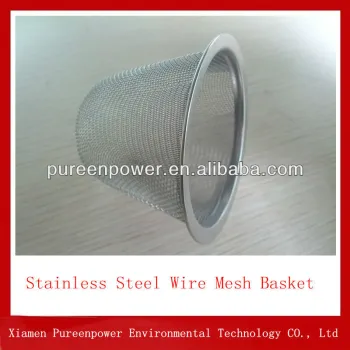 Wire mesh basket