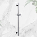 Bathroom accessories with sliding rod shower tube