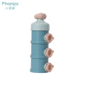 Cloud Shape Baby Milk Powder Container Dispenser-Pink