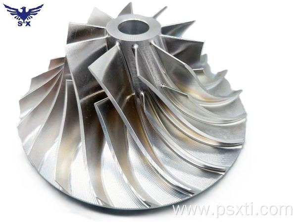 Gr2/Gr5 Titanium impeller