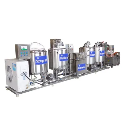 Milk Production Line: Sweetened Condensed Milk Processing Machine