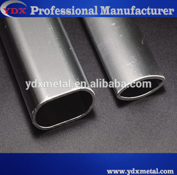 Oval-shaped inox tubes