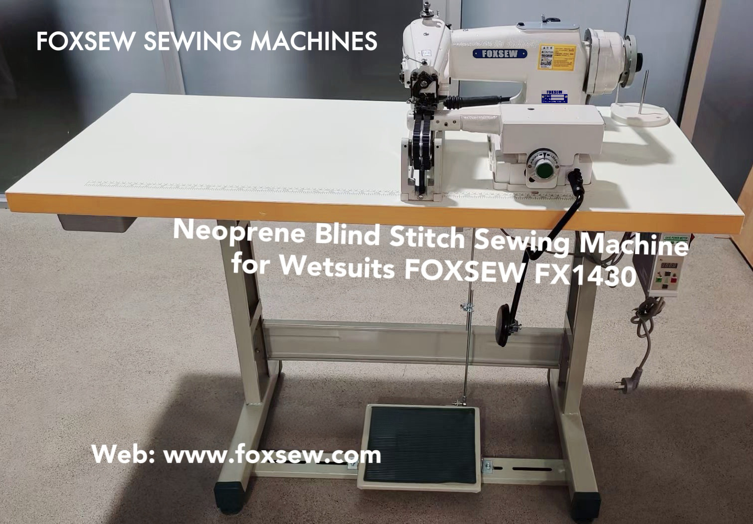 Neoprene Blind Stitch Sewing Machine FOXSEW FX1430 -8
