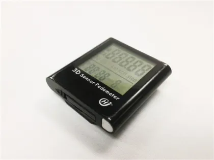 3D Pedometer Activity Fitness Tracker with LCD Display
