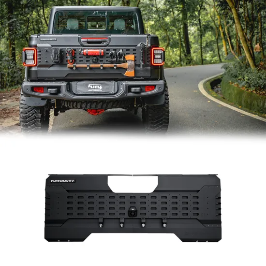 Offroad Aluminum Multifunctional Tailgate Expansion Panel for Jeep Gladiator JT - FURY 2020+