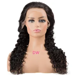 Grade 12 Peruvian 40 Inch Wig 30 Inch Straight Human Hair Lace Front Wig Wigs Human Virgin Hair With Silk Base 40 Inches