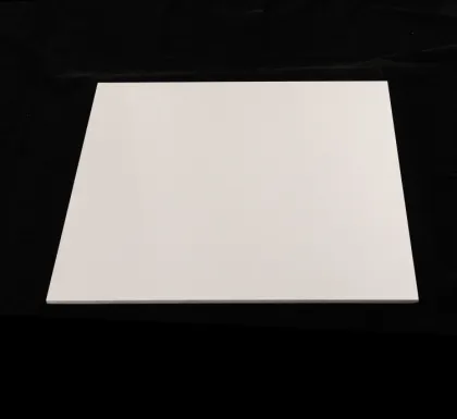 Infoland Ceramics Double Loading Full Body Porcelain White Tile Floor Ceramic Tile