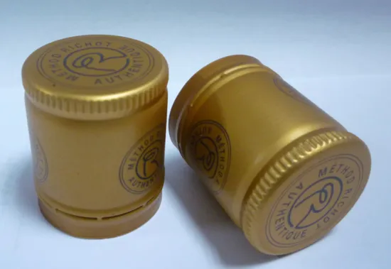 Aluminium Bottle Lids plastic fitment