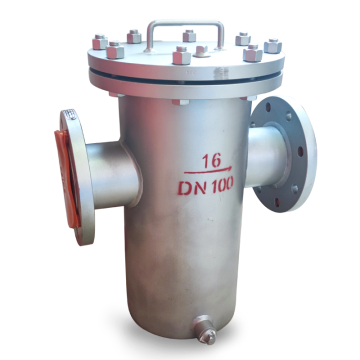 DN25-DN300 Customized Petroleum Chemical Pharmaceutical Strainer Simplex Basket Filter Stainless Steel