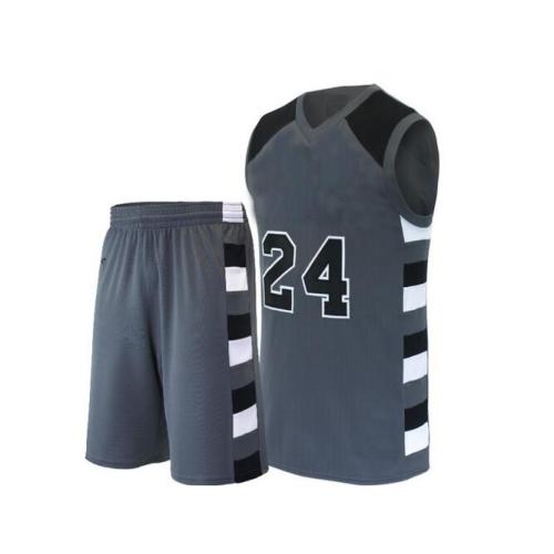 100% Polyester Custom Sublimated V-Neck Basketball Jersey / Shirt