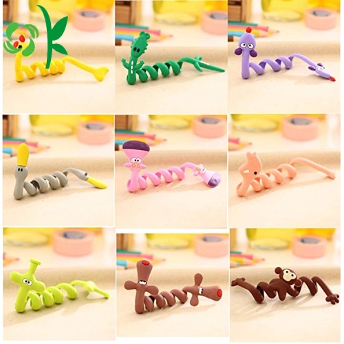 Folding Protable Silicone USB Cable Winder Cable Tie