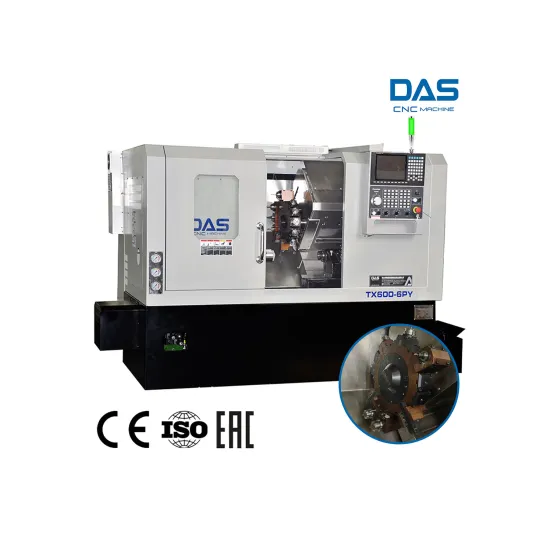 Chinese TX600-6PY Slant Bed Turret CNC Lathe: An Efficient Solution for Metal Processing