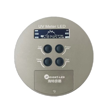 UV Energy Density and Irradiance Measurement: LED 320-420nm Ultraviolet Integrator Radiometer with Temperature