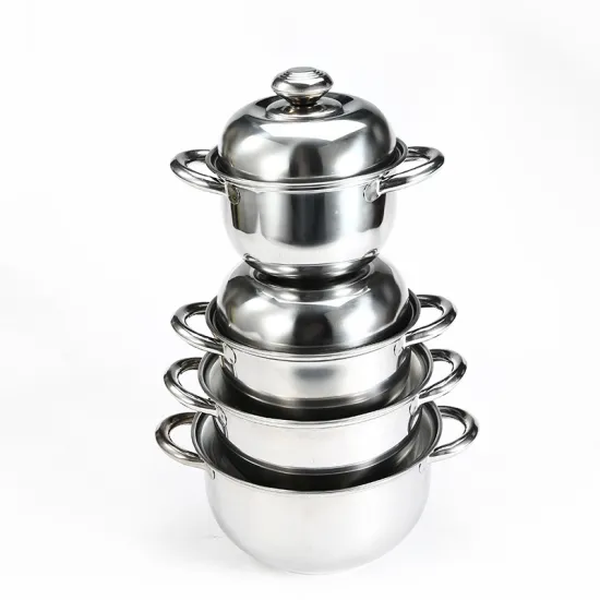 Stainless Steel Cooker Gas Soup Pot with Lid