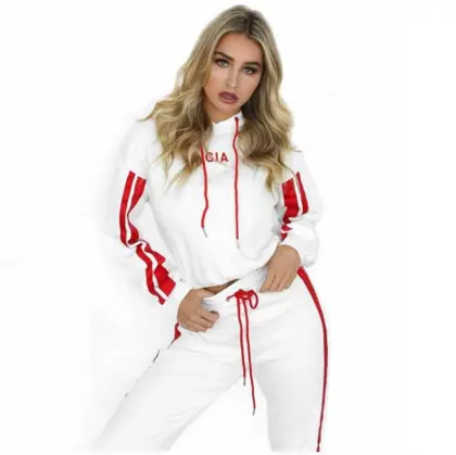 New Autumn And Winter Women'S Sportswear Two-Piece Suit