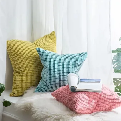 hand washable designer sofa seat cushions & pillow
