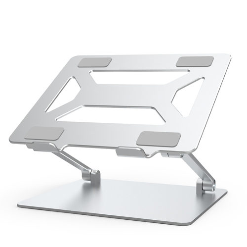 Laptopstandaard, ergonomisch aluminium met ventilatieopening