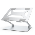 Soporte para computadora portátil, aluminio ergonómico con ventilación de calor