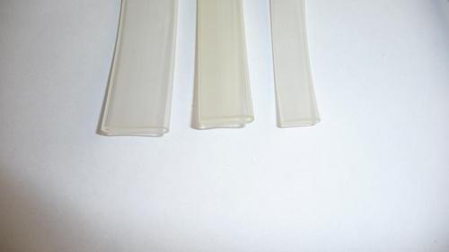 Flat Transparent Air Shaft Rubber Tube