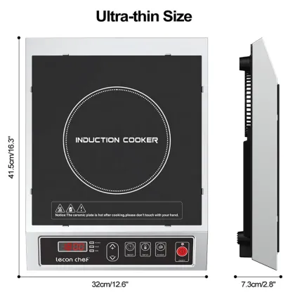 Guangdong Lecon Commercial 3500W Electric Induction Cooker