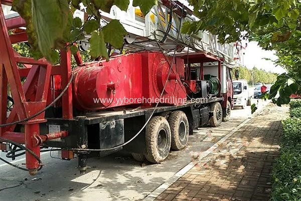 7500m hybrid workover rig for Gas Well