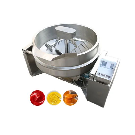 Electric Oil Cooking Mixer with Soup and Jam Boiling Function - 200L Capacity
