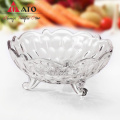 Glass Fruit Cake Salad Dishes Plates Party Wedding