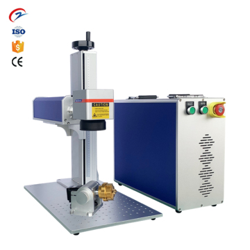 Desktopfaser 50W Lasermarkierungsmaschine für Metall
