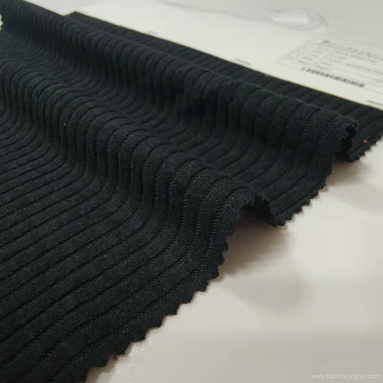 rib rayon polyester knit fabric for sweater