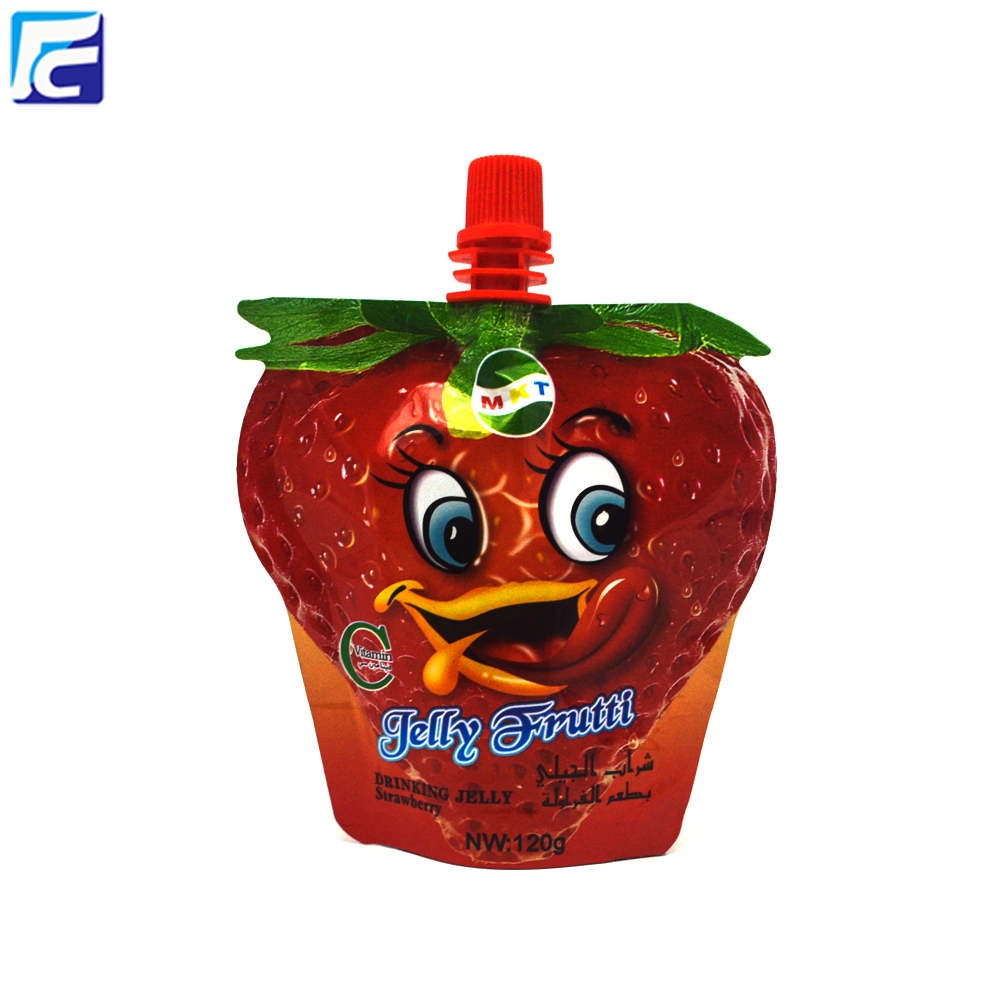 Liquid Pouch Foil Juice Bag with Spout