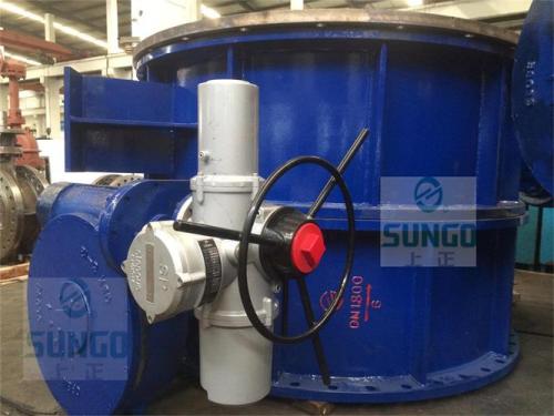 DN1800 Flanged Butterfly Valve