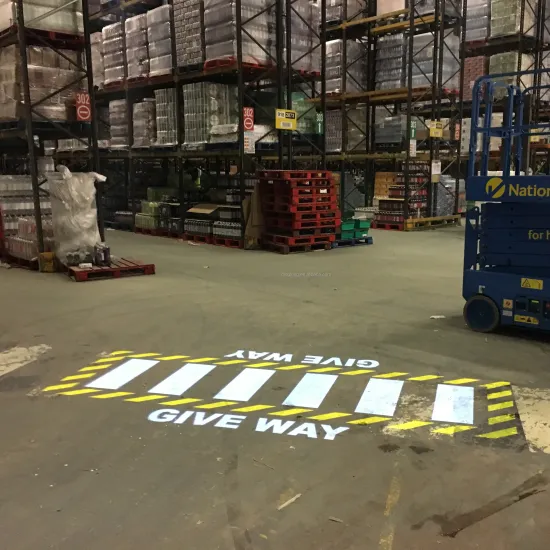 Virtual Cross Walk Sign Gobo Projector Warehouse Markings" could be shortened to "Gobo Projector Warehouse Crosswalk Markings" for a more concise search engine title. However, if we need to keep the essence of the original phrase, "Virtual Cross Walk Sign