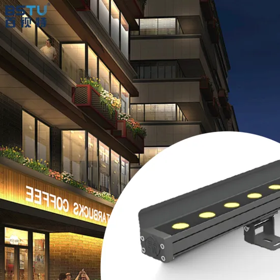 IP66 Outdoor Building Landscape Lamp - DC24V RGB Linear LED Wall Washer Light (24w/36w/48w)