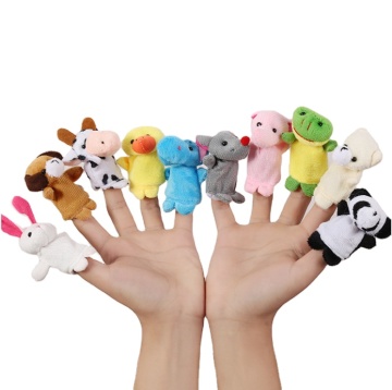Cartoon Hand Puppets for Children's Storytelling and Early Education
