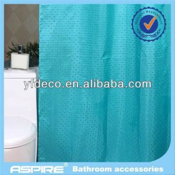 stripe polyester shower curtain