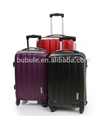 hard plastic trolley travel luggage set luggage delsey PCL003