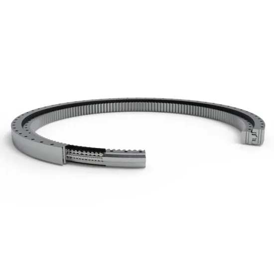 External-toothed Six Row Cylindrical Roller Slewing Bearings