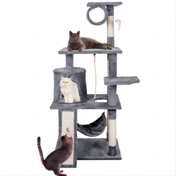 Sisal Short Plush Stable Large Cat tree