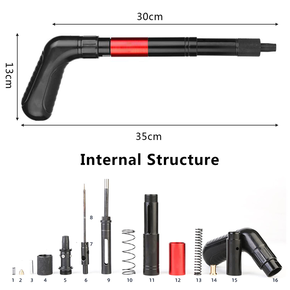 Ceiling artifact mini ceiling gun