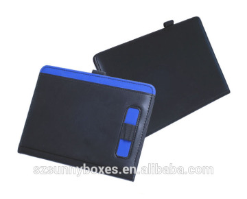 Assorted Color Leather Foam Pad Pocket Document Folder