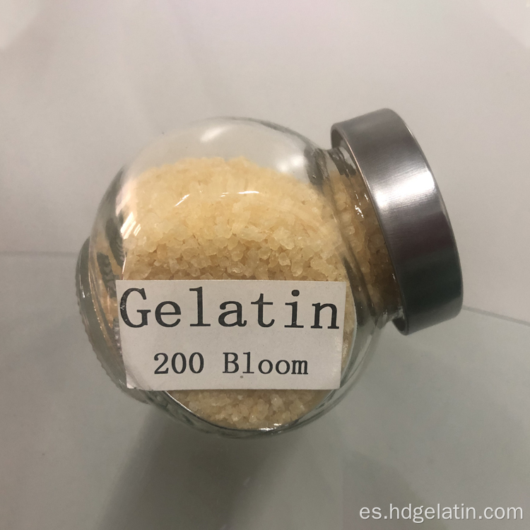 100% Gelatina de gelatina orgánica de vaca de grado alimenticio