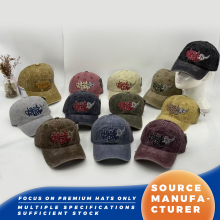 Topi Bisbol Vintage Lost Kings Angel Letter Dicuci