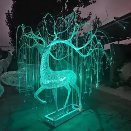 Simulated Sika Deer Lamp