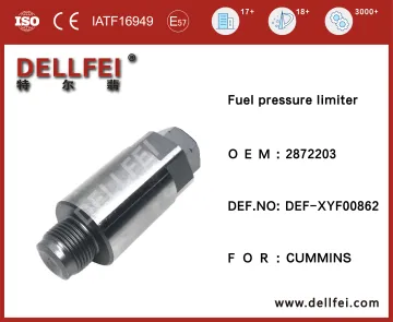 Engine Fuel Manifold Pressure Relief Valve 2872203