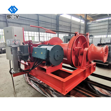 30 Ton Marine Hydraulic Boat Anchor Winch with Gasoline Engine
