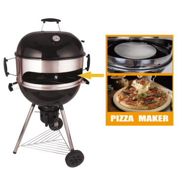 Charcoal BBQ And Pizza Oven