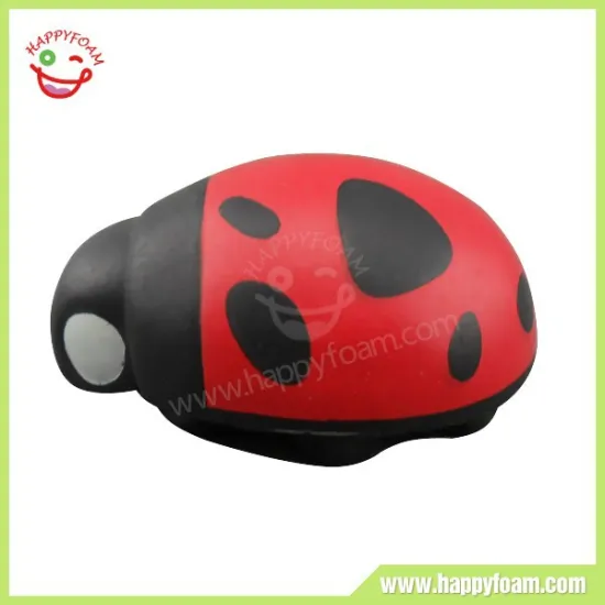 2015 The Most Popular Ladybug ( Round Head) PU Foam Anti Stress