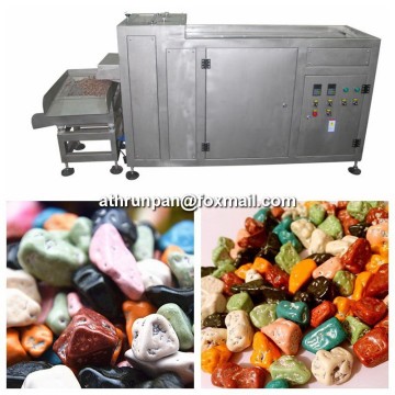 Stone chocolate making machine for crushing rock stone shape candy