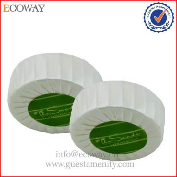 mini pleated wrap hotel disposable soap 25g